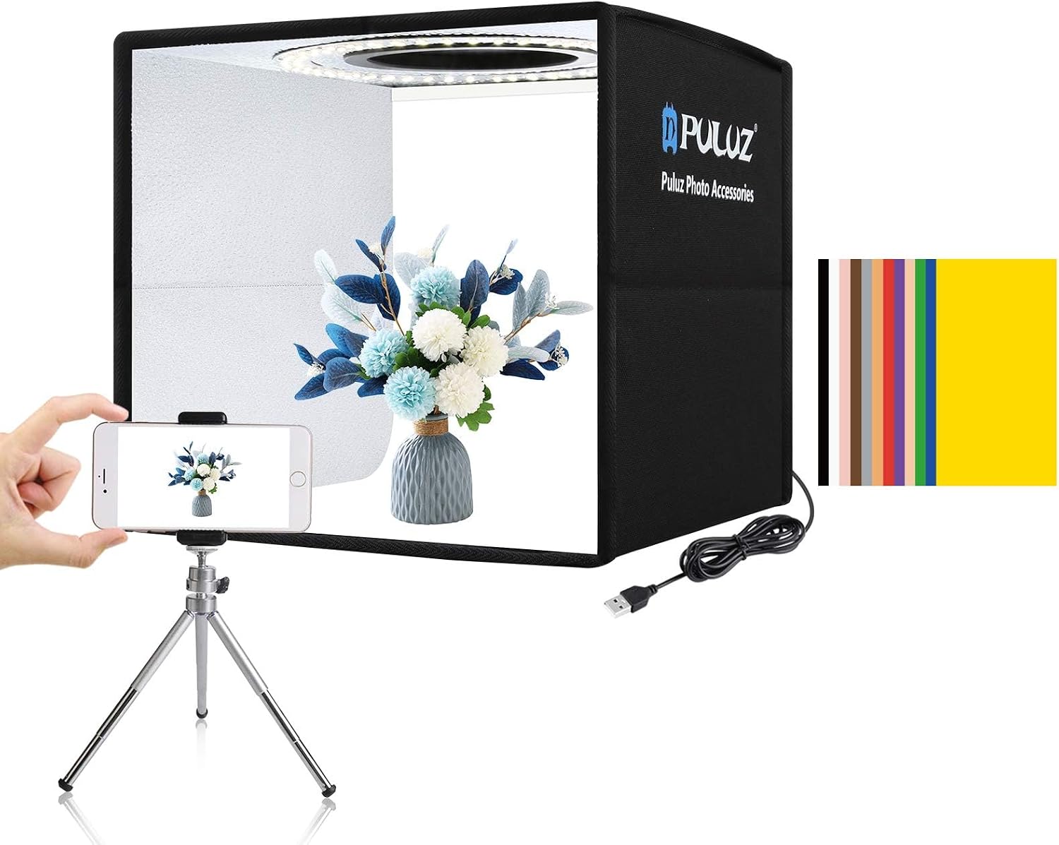 Photography Lighting Rgb - APP Kontrollü RGB LED Panel Video