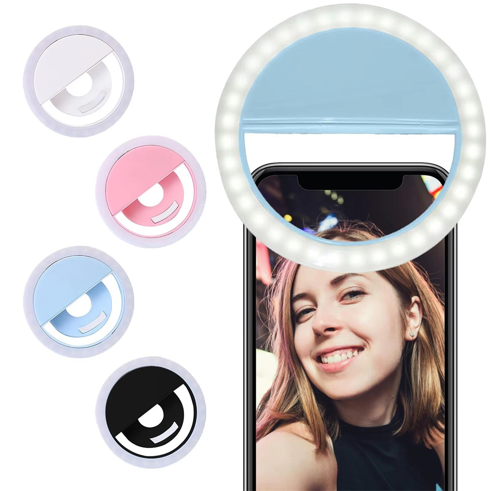 Stand Lighting Photography - LED Selfie Dolgu Işığı USB Şarjlı