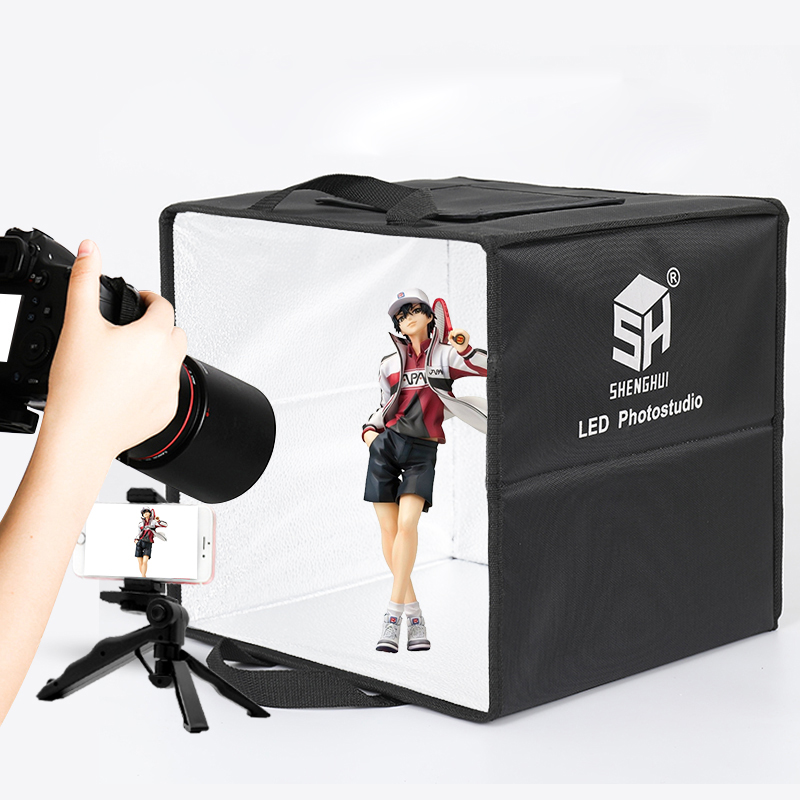 Photography Lighting Kit Portable - 30cm Fotoğrafçılık Masaüstü Işık Kutusu Taşınabilir