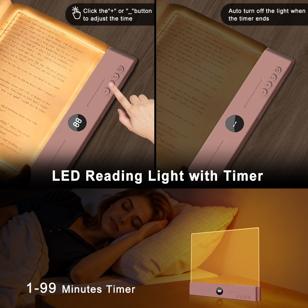 Photography Lighting Book - 2'si 1 Arada LED Kitap Işığı