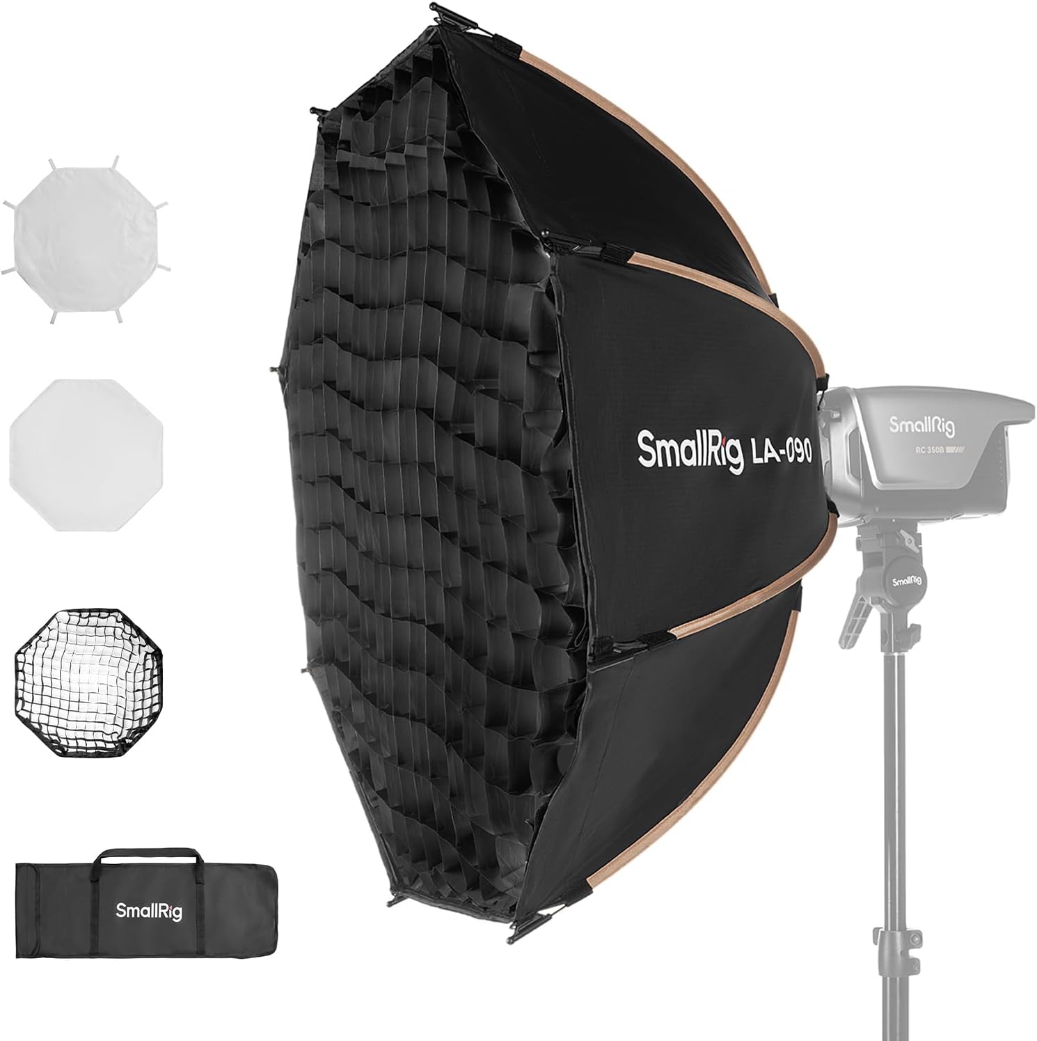 Photography Lighting Kit Portable - 35 İnç Bowens Bağlantılı Sekizgen Softbox