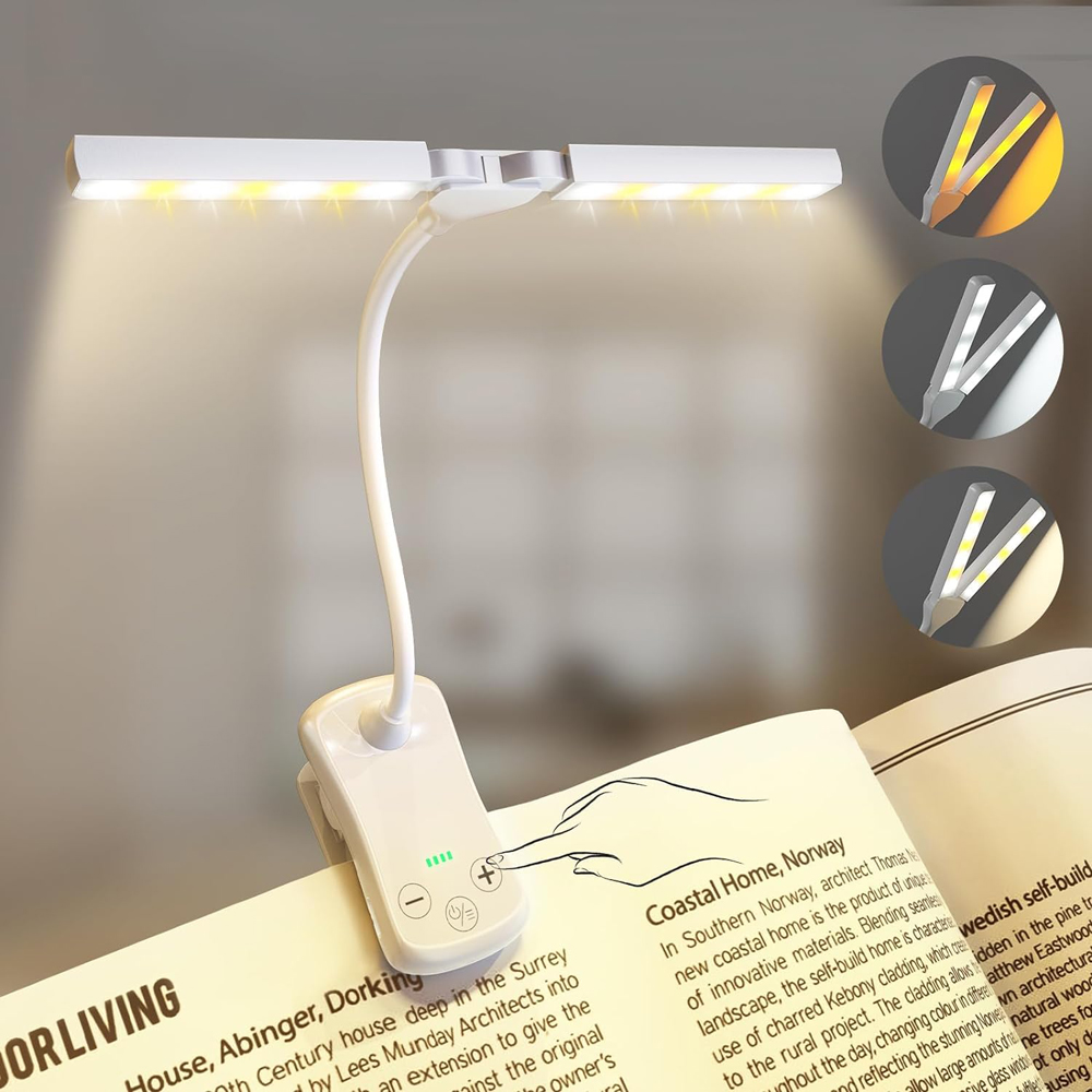 Photography Lighting Book - 14 LED Klipsli Kitap Işık 3