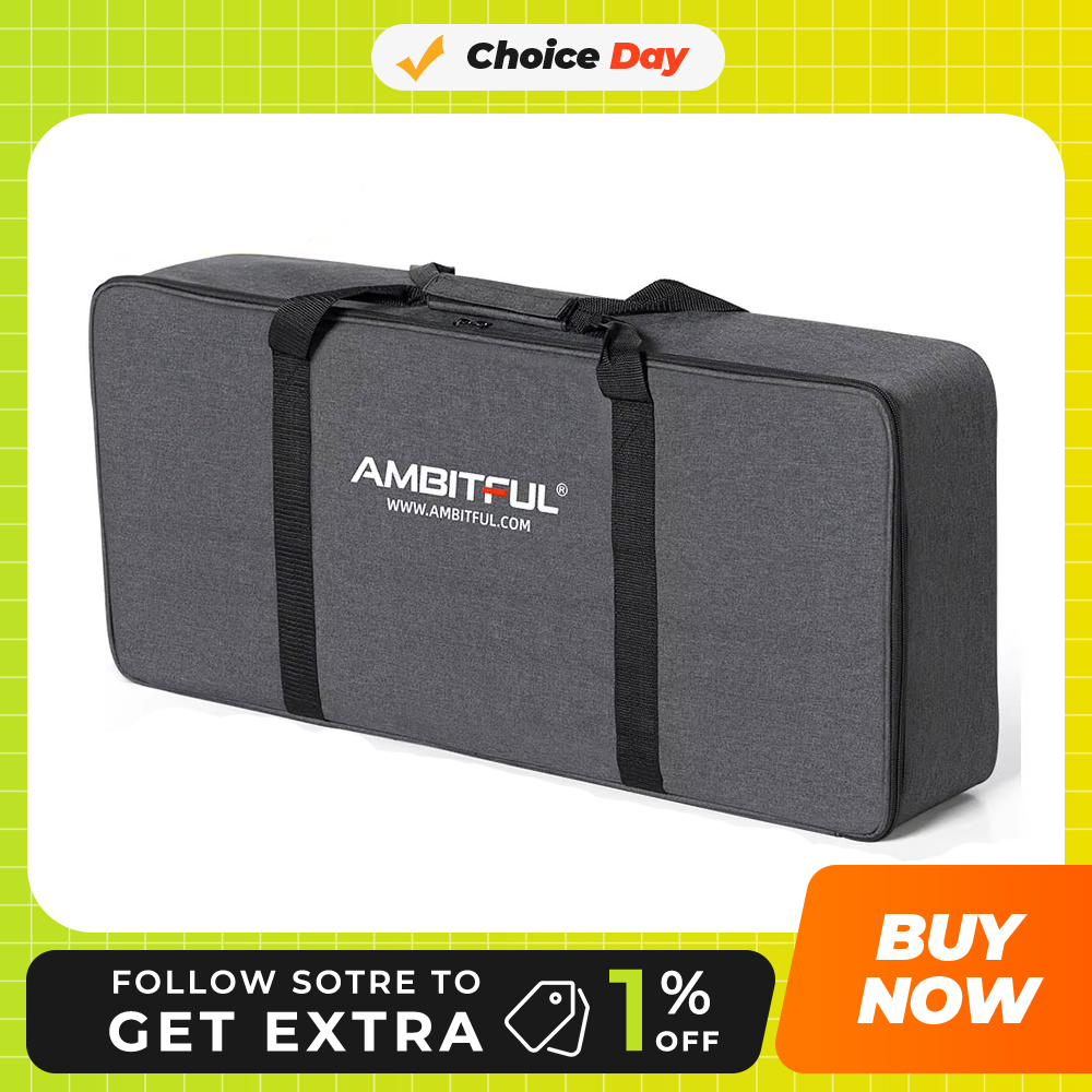 Photography Lighting Case - AMBITFUL yeni PB06 Taşınabilir Taşıma Çantası