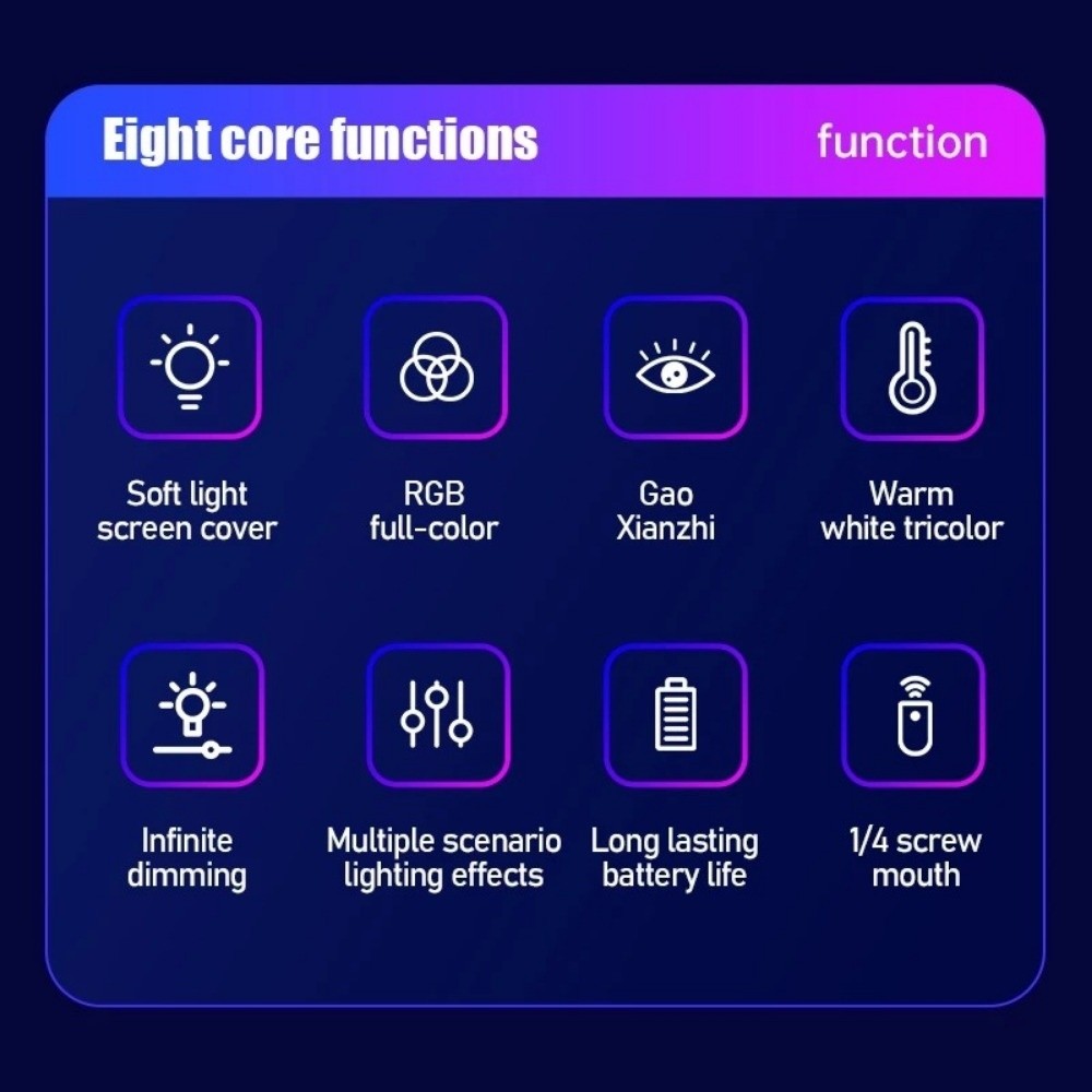 Photography Lighting Rgb - Elde Taşınabilir LED RGB Işık Çubuğu
