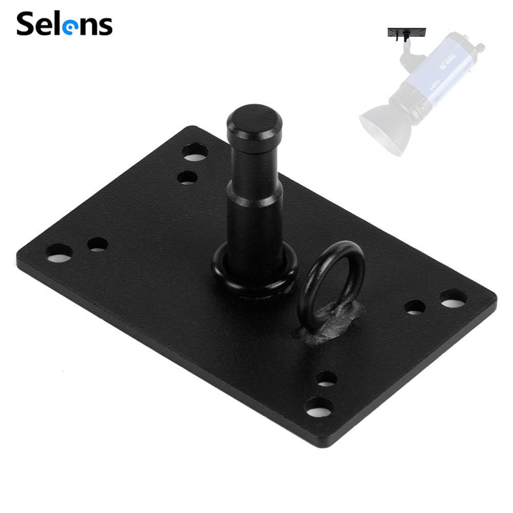 Photography Lighting Wall - Selens 6cm Ayarlanabilir Duvara Monte Mini