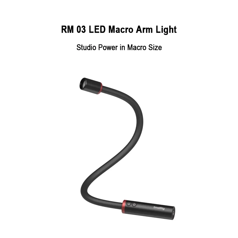 Photography Lighting Angles - BrandSmallRig RM-03 Makro Fotoğrafçılık LED Işık