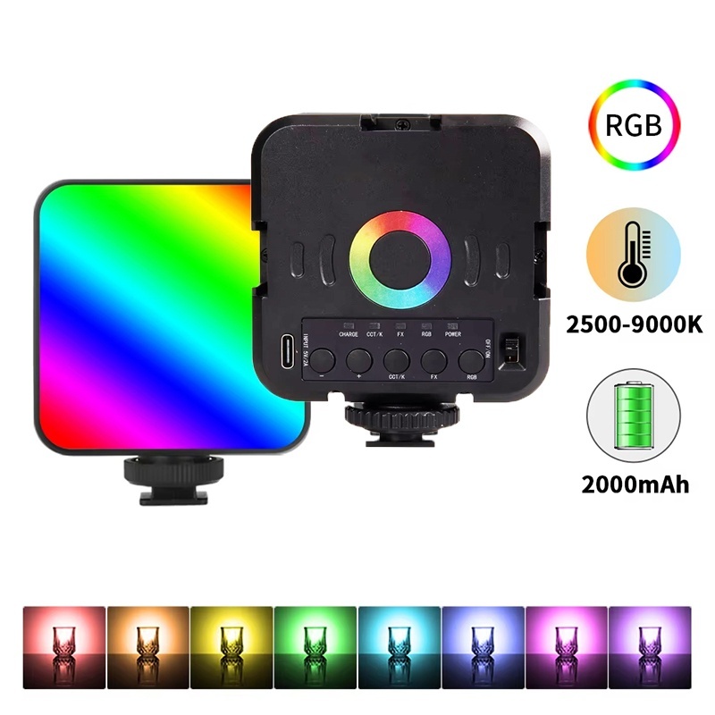 Photography Lighting Rgb - Taşınabilir Mini RGB Video Işığı Fotoğrafçılık
