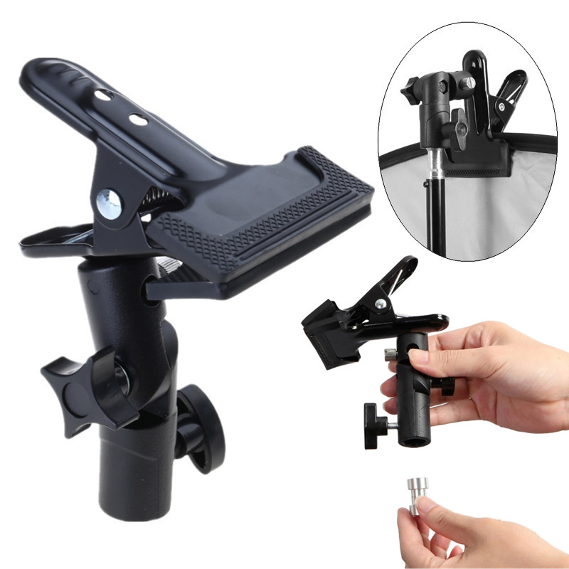 Reflector Arm Clamp - Reflektör Kelepçe Klipsi Tutucu Işık Standı