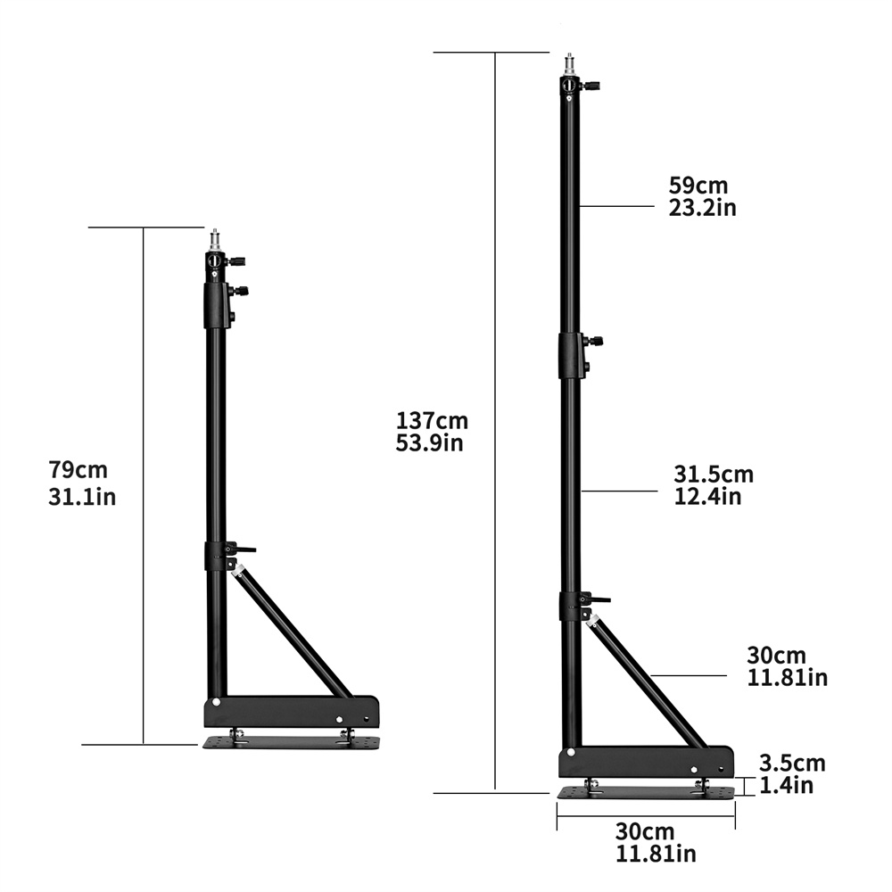 100/135/170 cm Duvara Montaj Ü - Photography Lighting Wall incelemesi ve fiyatı