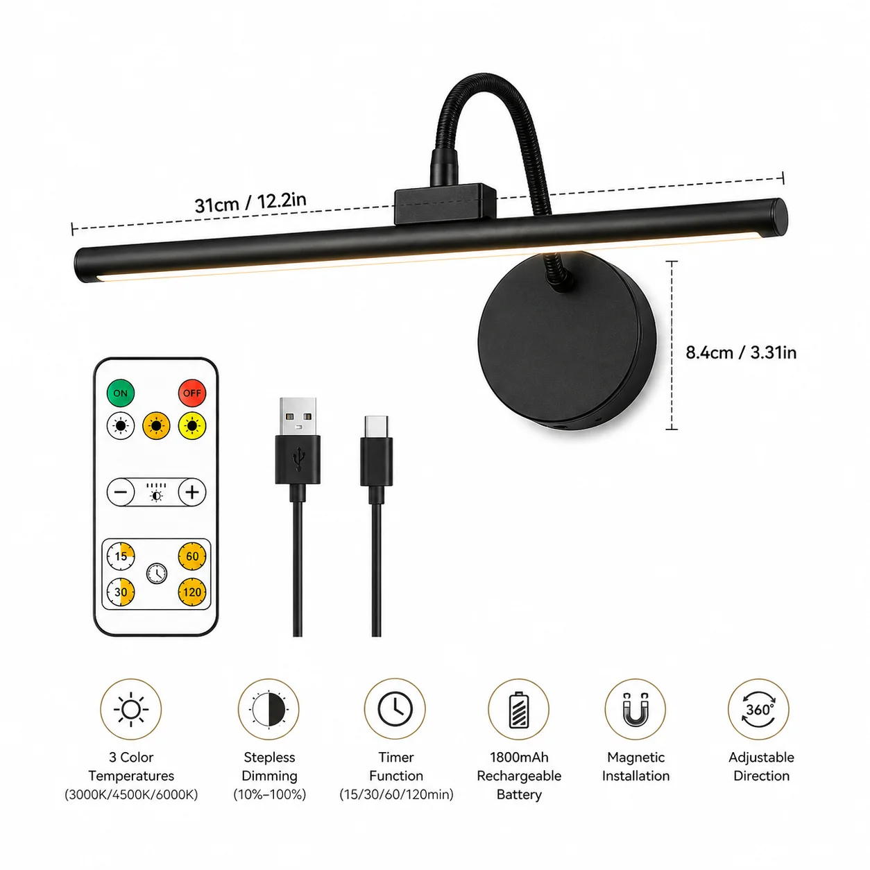 Uzaktan Kumandalı LED Kablosuz - Photography Lighting Wall incelemesi ve fiyatı
