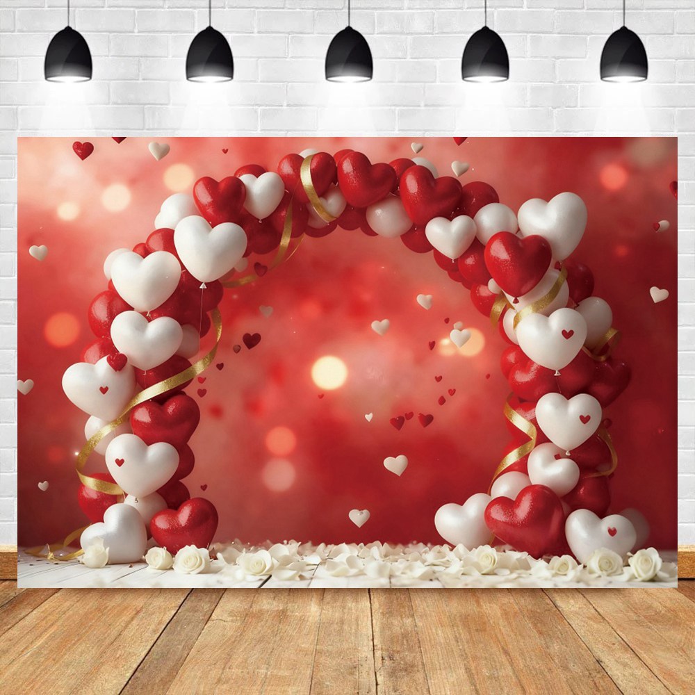 14 Şubat Sevgililer Günü Arka  - Photography Lighting White Background incelemesi ve fiyatı