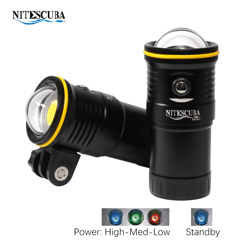 Nitescuba NSV60 LED Dalış Vide - Photography Lighting Angles incelemesi ve fiyatı