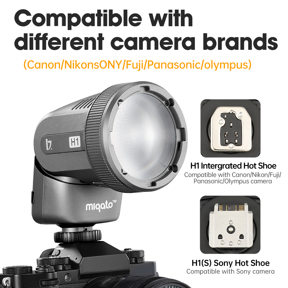 JINBEI H1 LED Kamera Flaşı Dış - Good Lighting In Photography incelemesi ve fiyatı