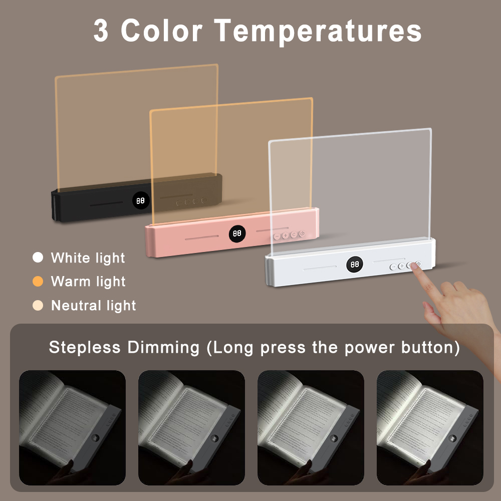 2'si 1 Arada LED Kitap Işığı v - Photography Lighting Book incelemesi ve fiyatı