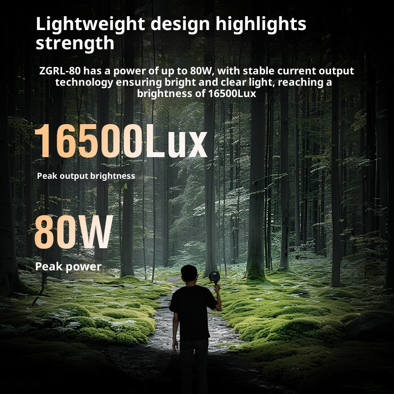 ZGRL80 80W COB LED Video Işığı - Photography Lighting For Outdoors incelemesi ve fiyatı