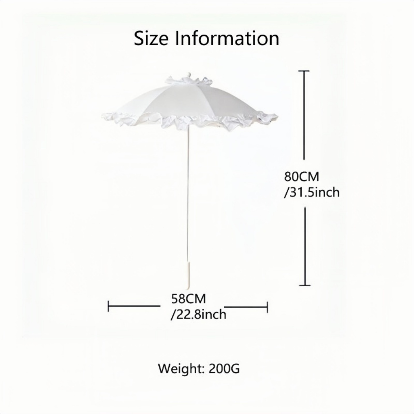 1 adet Çizgili pembe şemsiye g - Diy Photography Lighting Umbrella incelemesi ve fiyatı