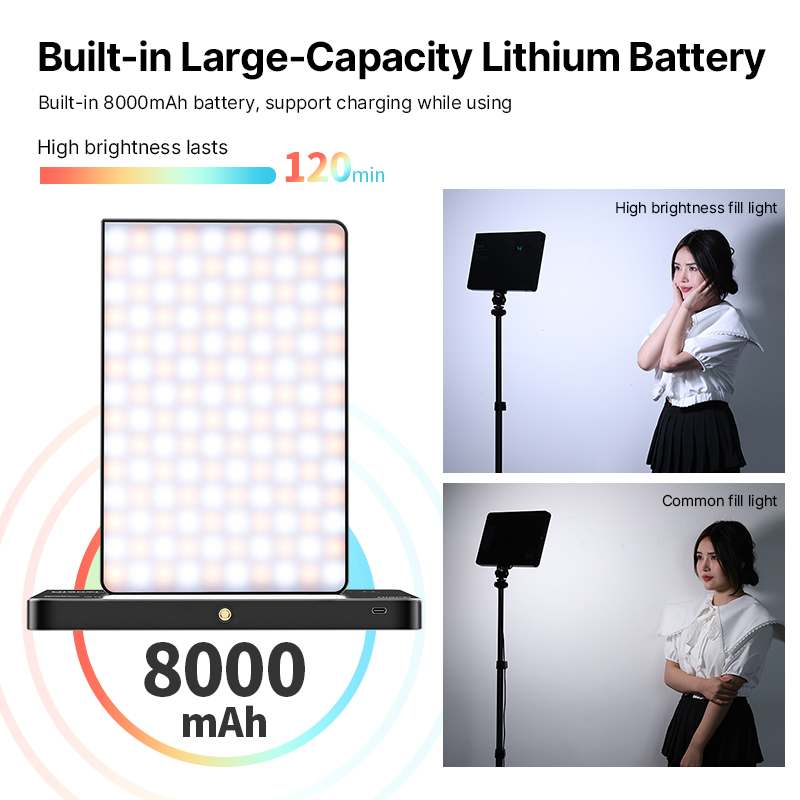 Ulanzi LT003 15W RGB Video işı - Photography Lighting Rgb incelemesi ve fiyatı