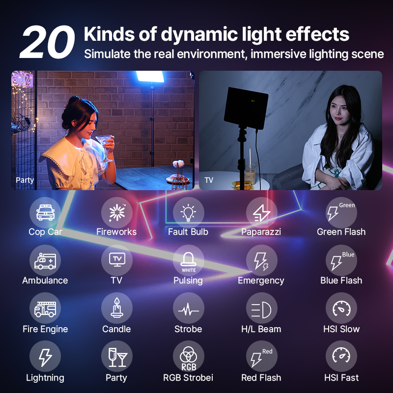 Ulanzi LT003 15W RGB Video işı - Photography Lighting Rgb incelemesi ve fiyatı
