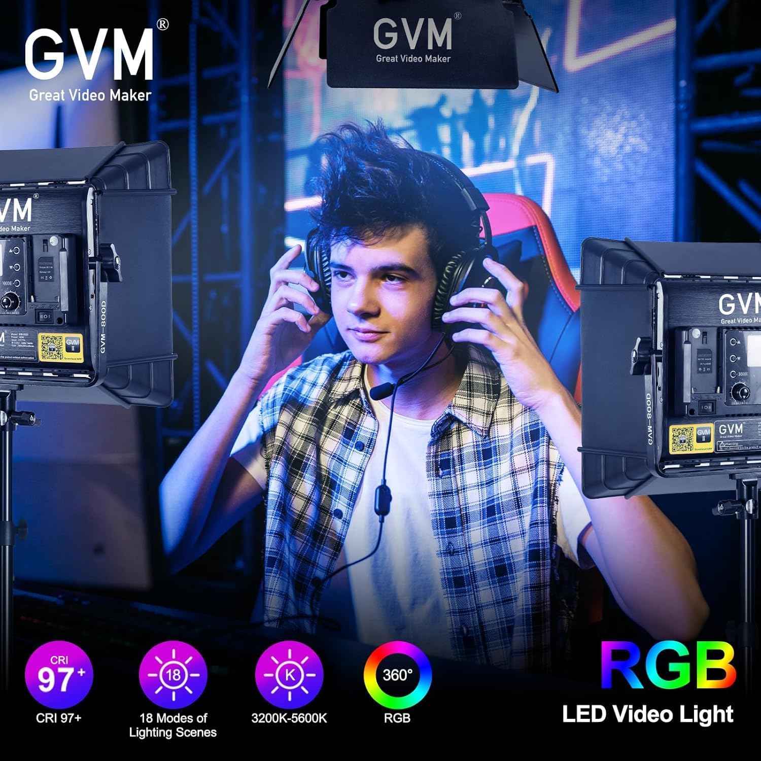 RGB LED Video Aydınlatma Kiti, - Photography Lighting Rgb incelemesi ve fiyatı