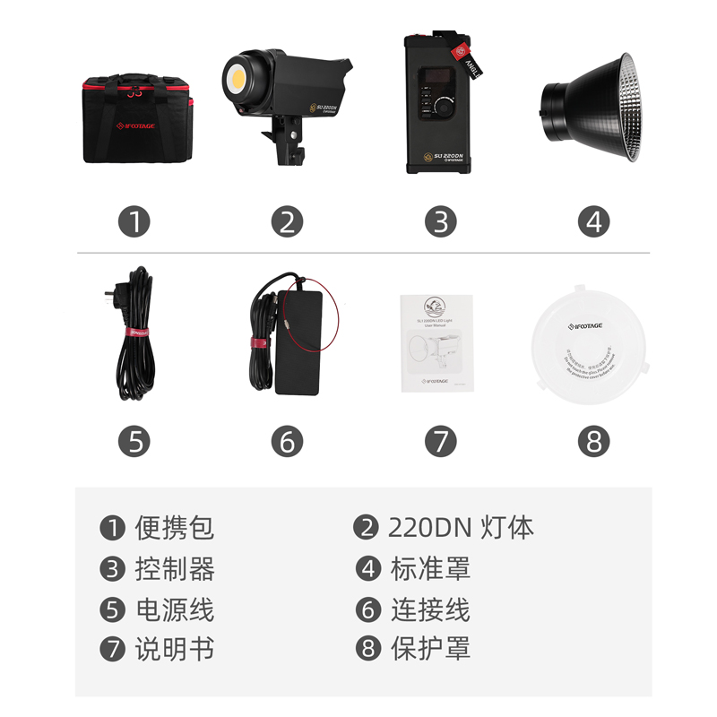 iFootage SL1 60DN SL1 60220DN  - Photography Lighting Kit Godox incelemesi ve fiyatı