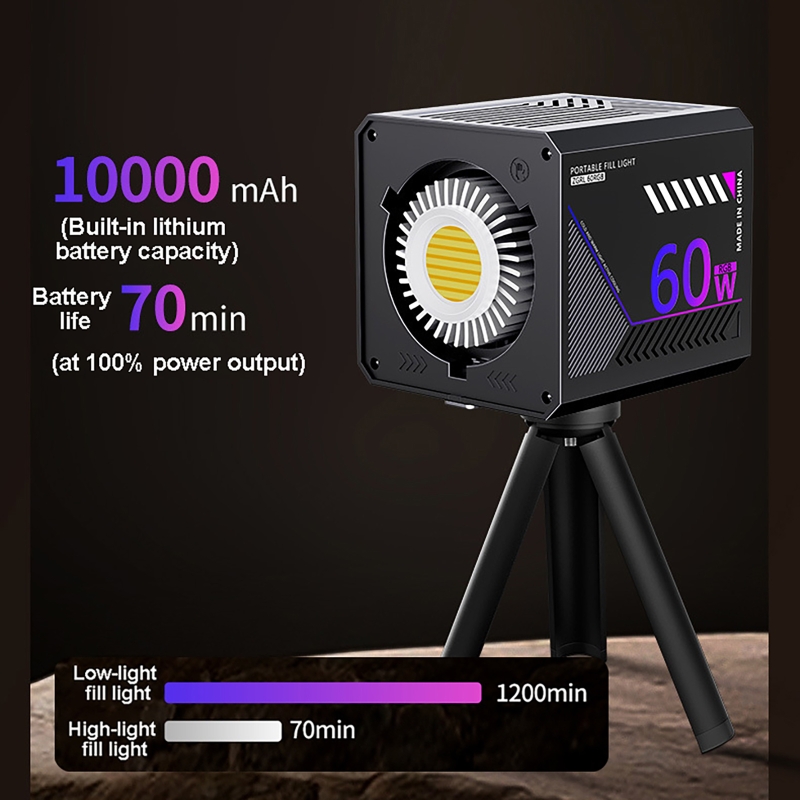 60W RGB Video Işığı Taşınabili - Photography Lighting Rgb incelemesi ve fiyatı