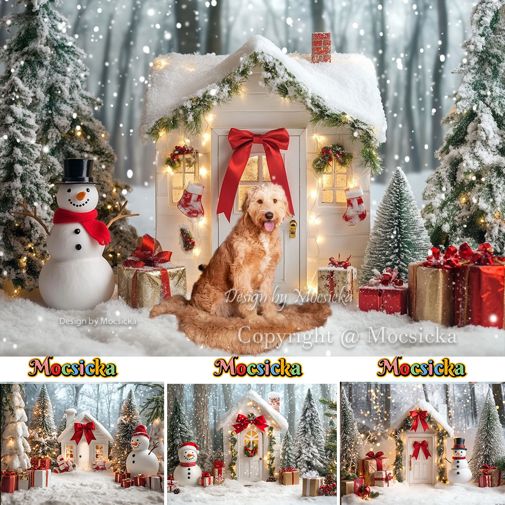Mocsicka Beyaz Noel Evi Fotoğr - Photography Lighting White Background incelemesi ve fiyatı