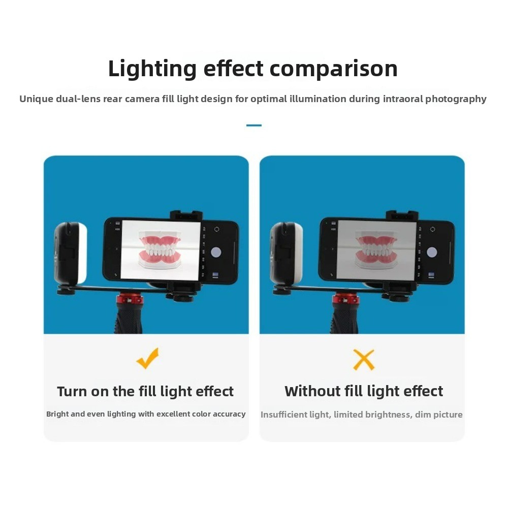 Diş Fotoğrafçılığı Işığı, Akıl - Photography Lighting Kit Portable incelemesi ve fiyatı