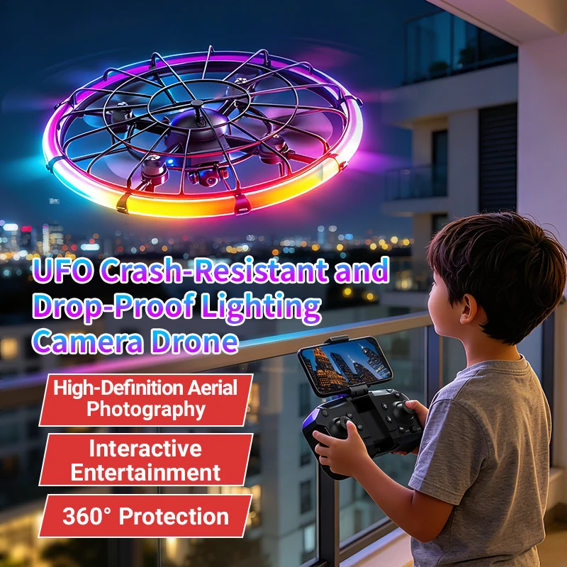 JJRC H145 UFO RC Drone Çift HD - Photography Lighting Case incelemesi ve fiyatı