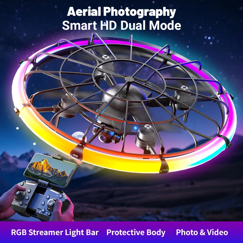 JJRC H145 UFO RC Drone Çift HD - Photography Lighting Case incelemesi ve fiyatı