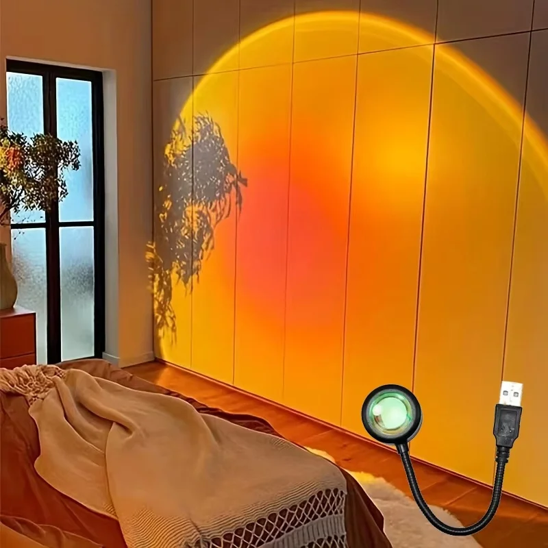 Mini USB ED Gün Batımı Lambası - Photography Lighting Wall incelemesi ve fiyatı