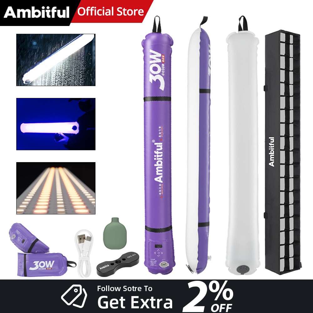 AMBITFUL GC30R-P GC30R GC30 R  - Photography Lighting Rgb incelemesi ve fiyatı