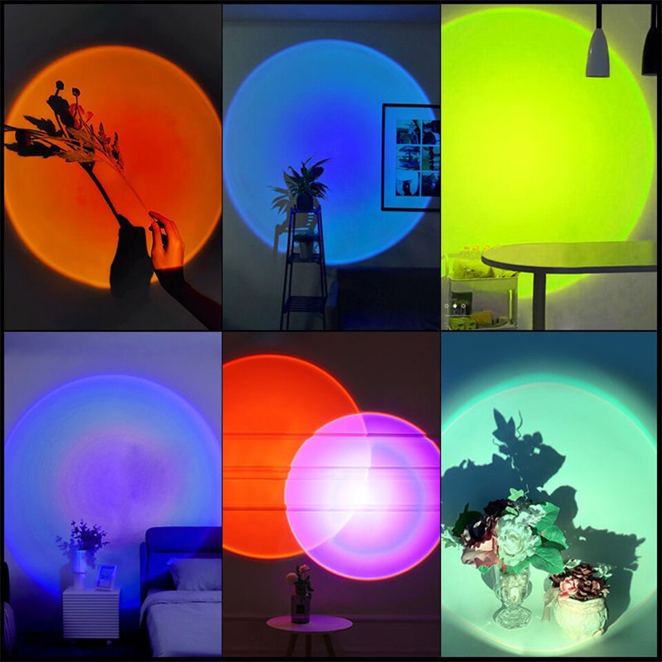 ZK40 LED Gün Batımı Lambası Ni - Photography Lighting Wall incelemesi ve fiyatı