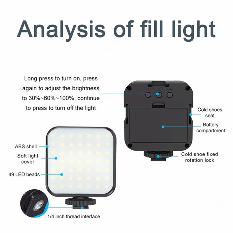 LED Işıklı Tripod Akıllı Telef - Photography Lighting Kit Portable incelemesi ve fiyatı